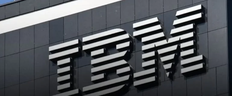 Painel ilustrativo do IBM Data Protect mostrando conceitos de resiliência cibernética, escalabilidade e proteção de dados com backups imutáveis, representado em um design corporativo e tecnológico.